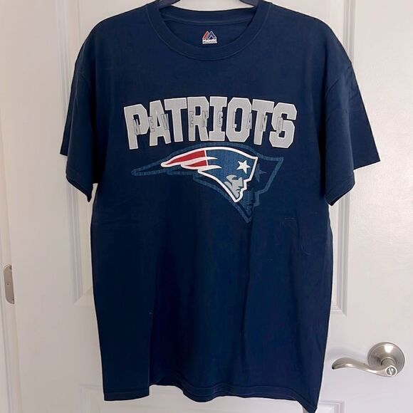 New England Patriots Authentic Majestic 2015 Season Tee - Picture 1 of 6